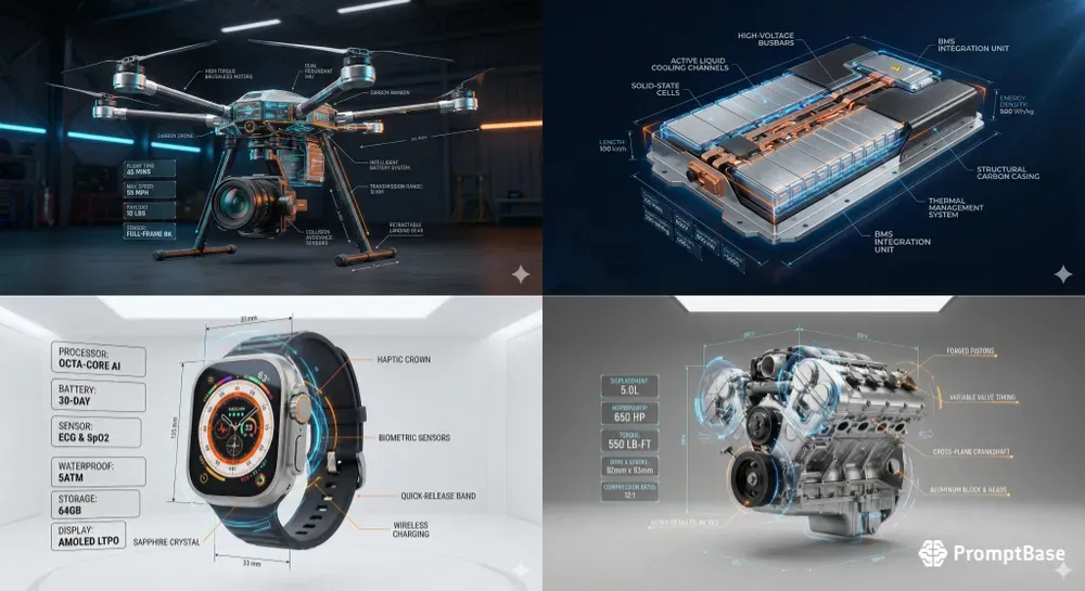 3D Holographic Tech Specs