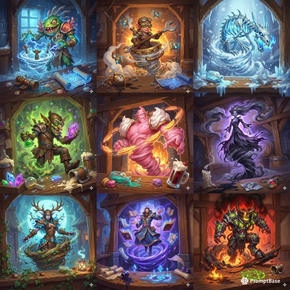 Blizzard Hearthstone Styledigital Art