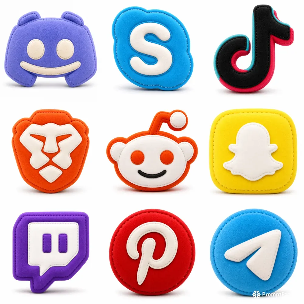 Cute Plush 3D Icon Generator