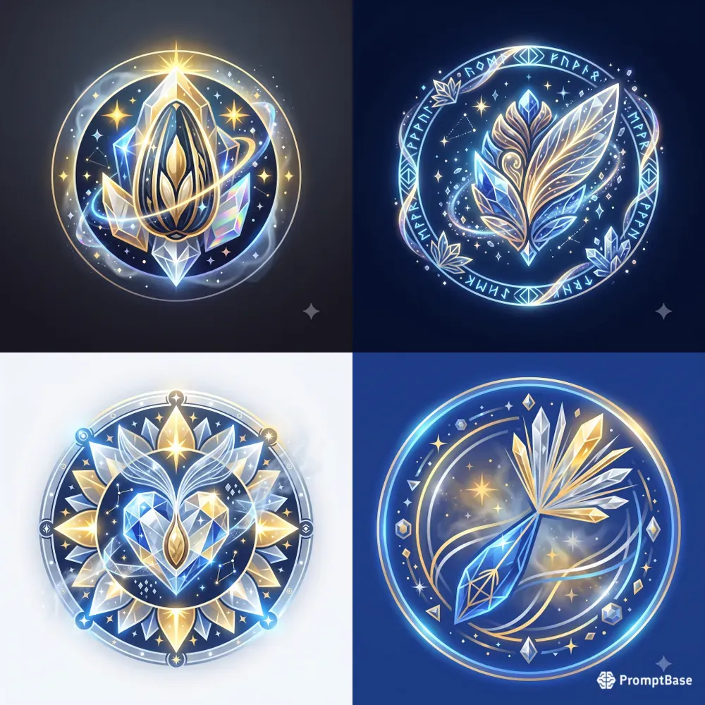 Modern Crystal Seed Emblems