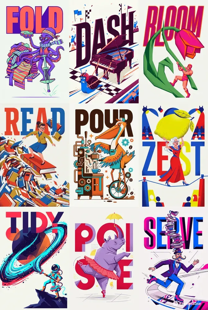 Geometric Absurdity Posters