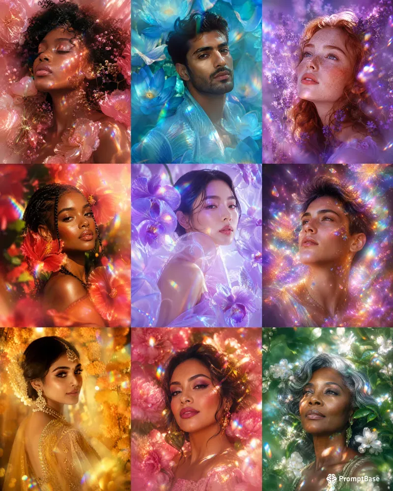 Prism Bloom Portraits