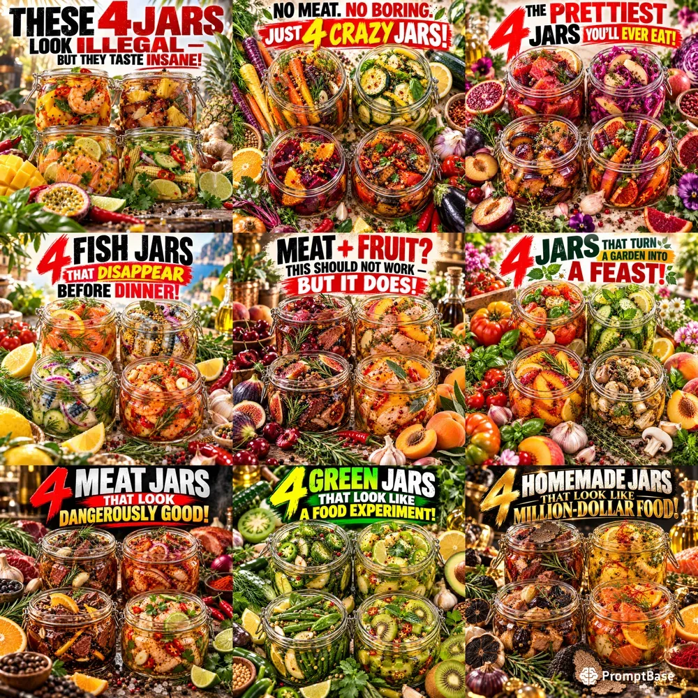 Jar Obsession 4 Crazy Flavor Ideas