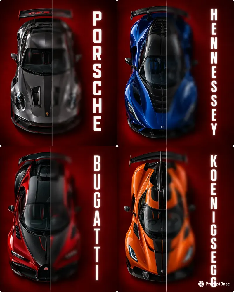 Premium Automotive Car Posters