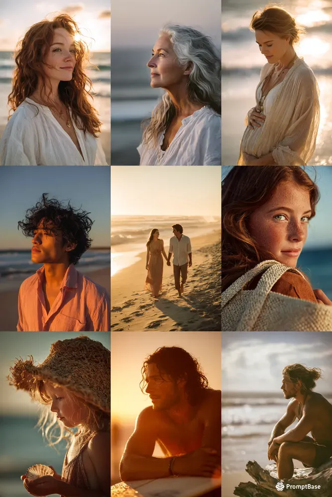 Coastal Sunkissed Portraits