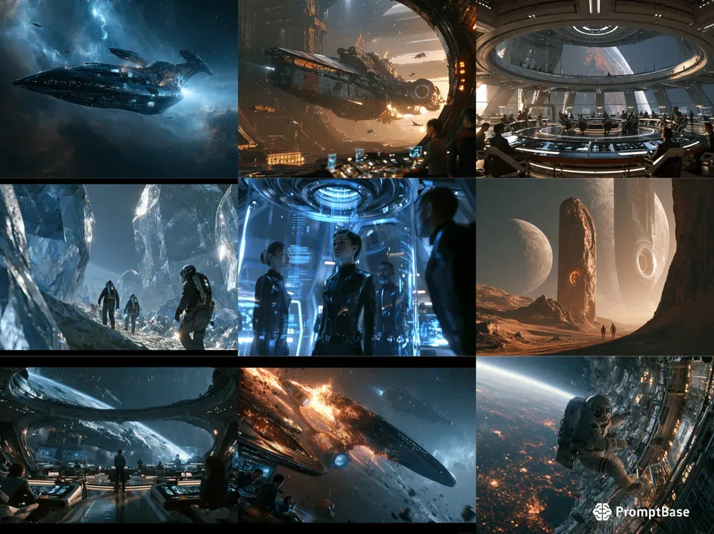 Epic Interstellar Starship Adventures