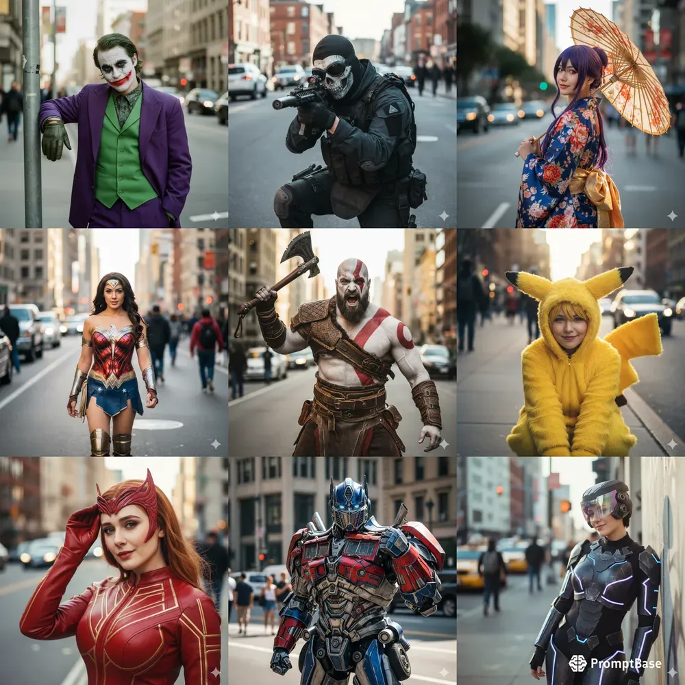 Hyperrealistic Street Cosplays