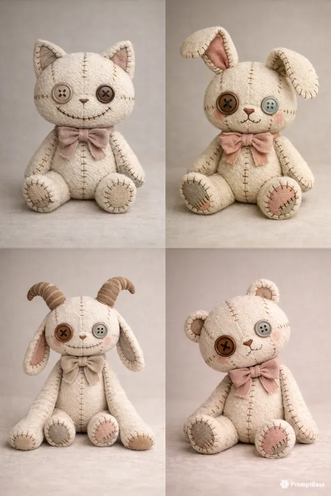 Creepy Cute Plush Forges