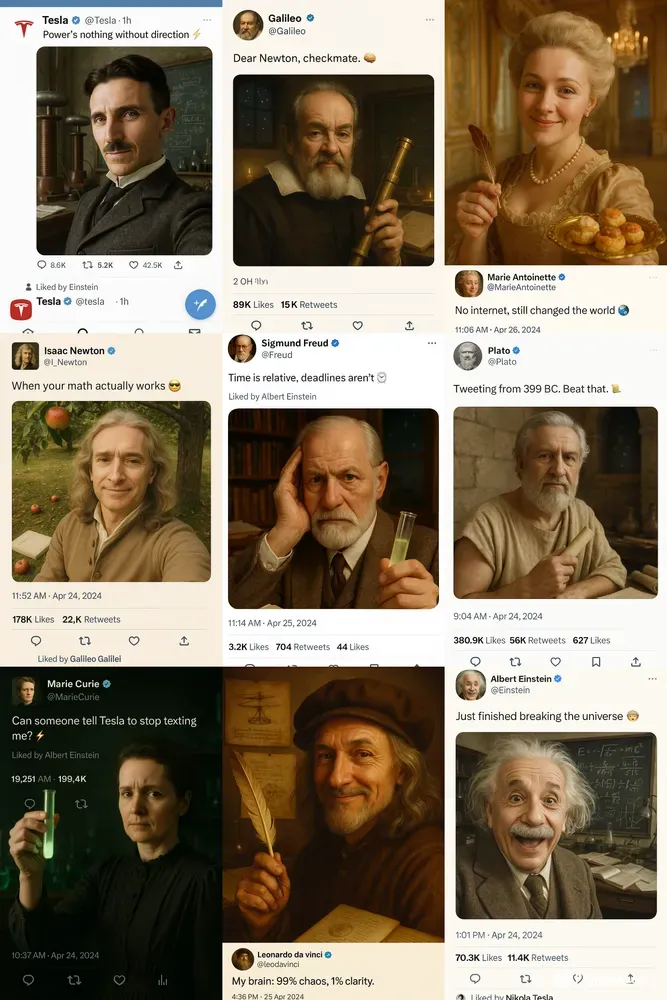 Historical Twitter Meme Generators