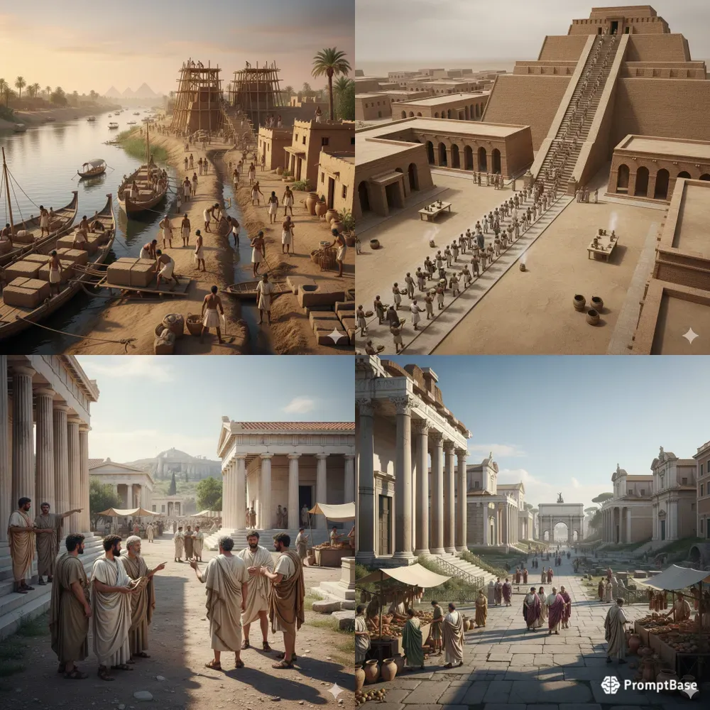 Ancient Civilization Cinematic Engines