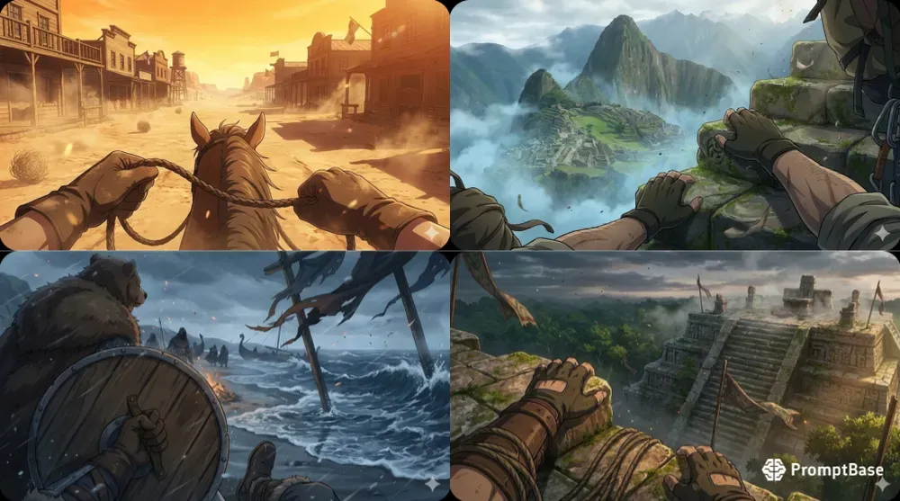 Cinematic Pov Anime Worlds