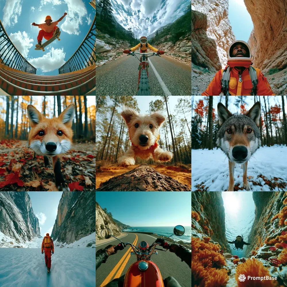 Cinematic Wideangle Photos