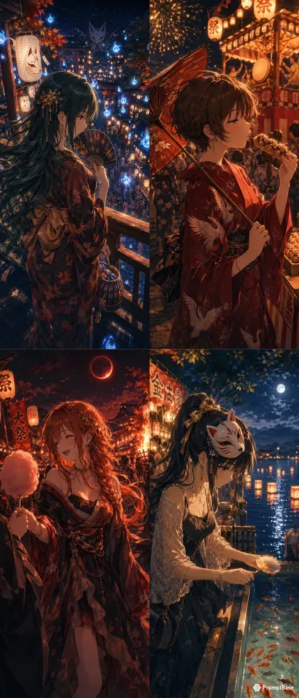Anime Girls Summer Festival Collections