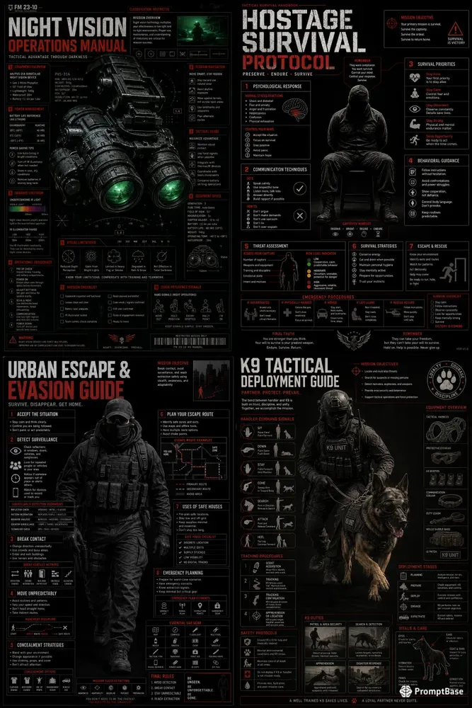 Tactical Infographic Generator