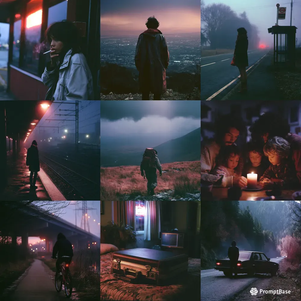 Moody Analog Film Stills