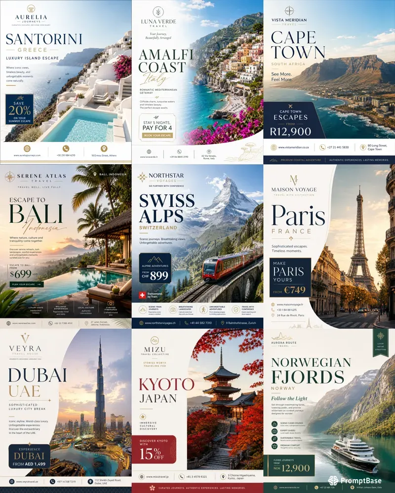 Signature Travel Poster Collections