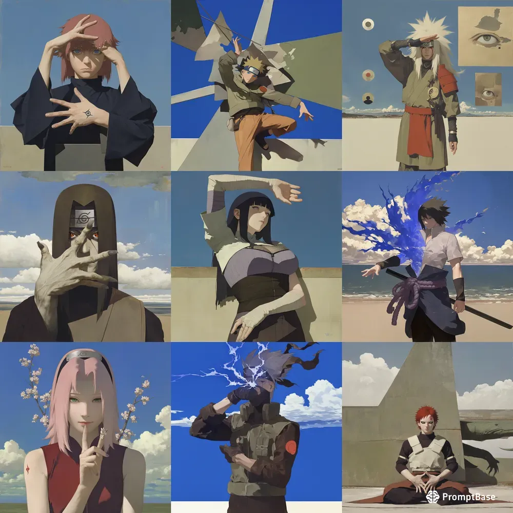 Dynamic Naruto Artworks
