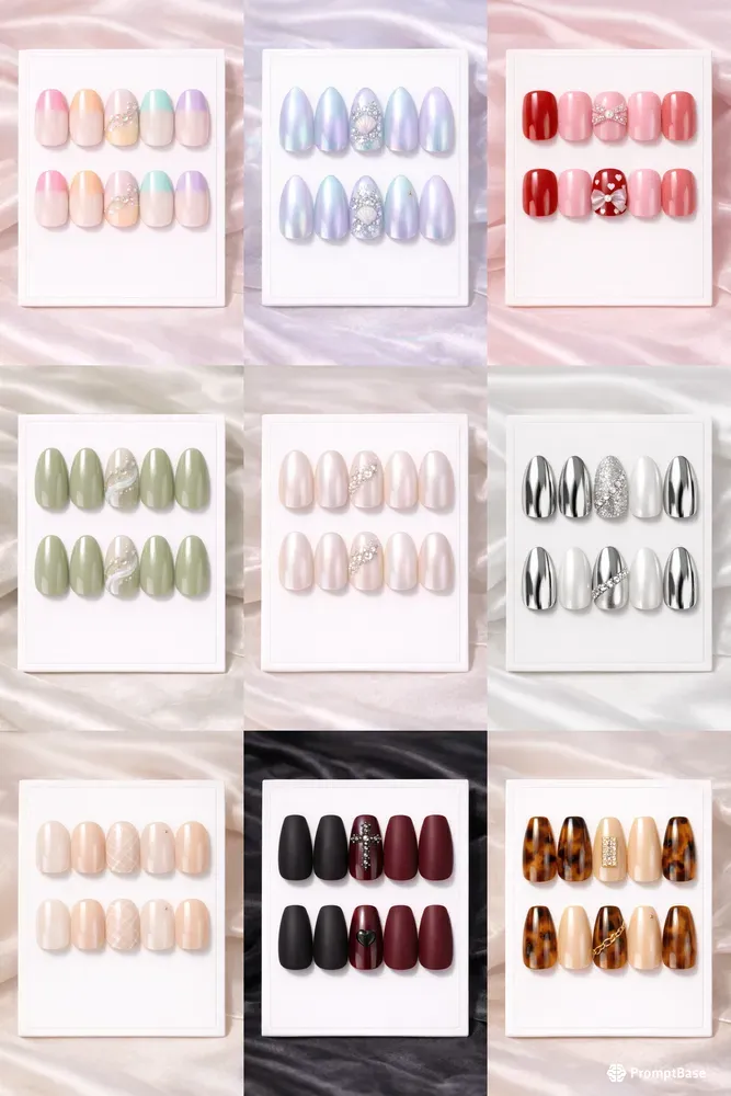 Presson Nail Set Displays