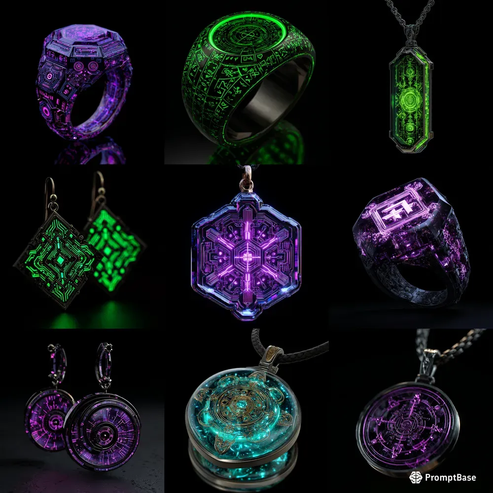 Cyberpunk 2077 Voodoo Boys Jewelry