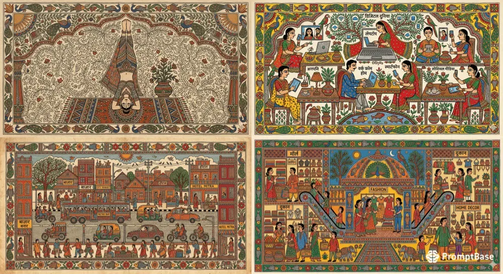 Madhubani Generator