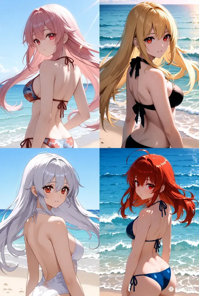 Professional Anime Beach Beauty Creators