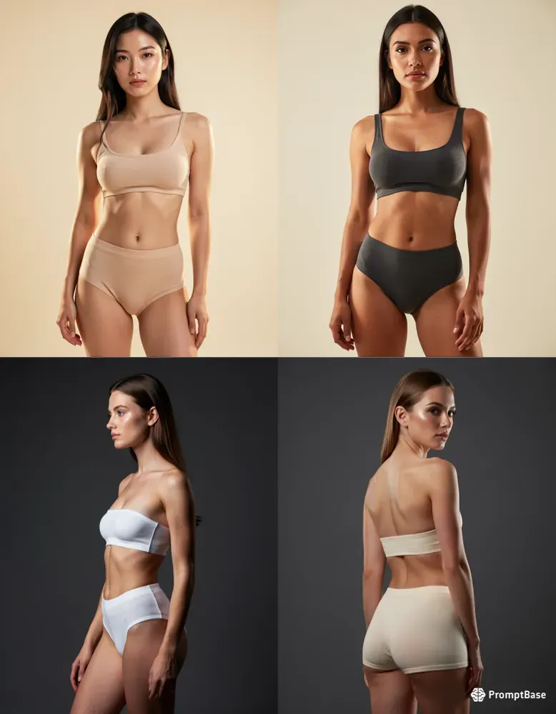 Minimalist Cotton Studio Underwear