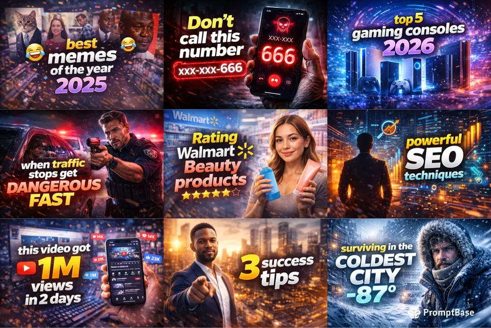 Eyecatching YouTube Thumbnails