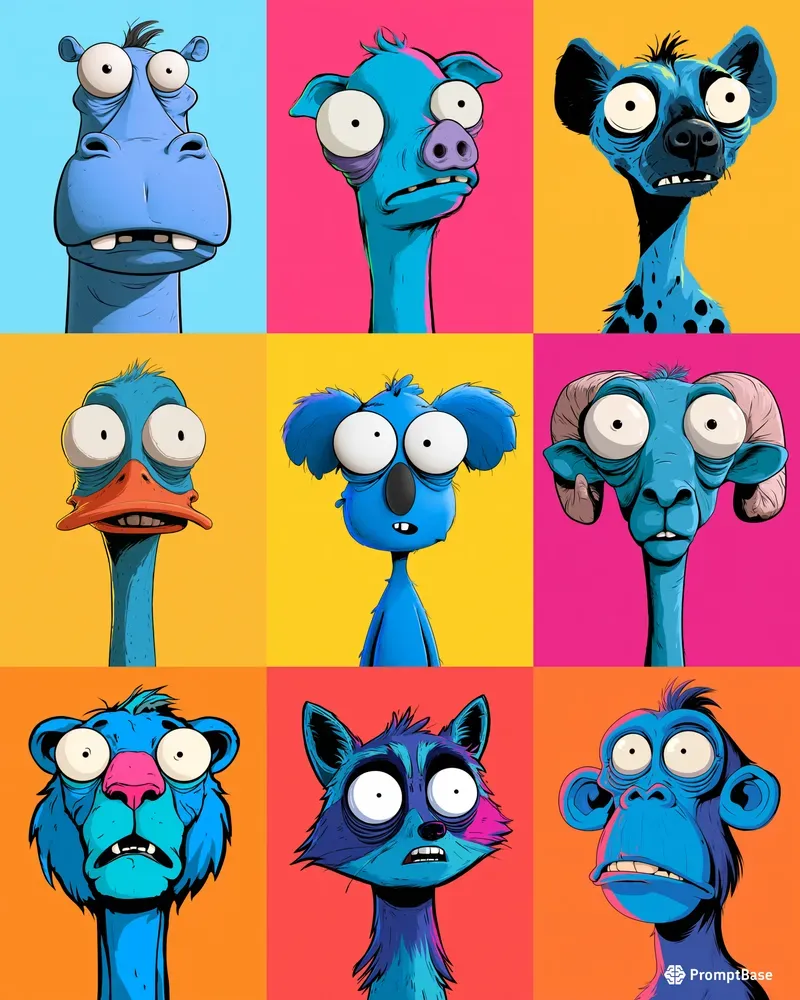 Cute NFT Animal Avatars