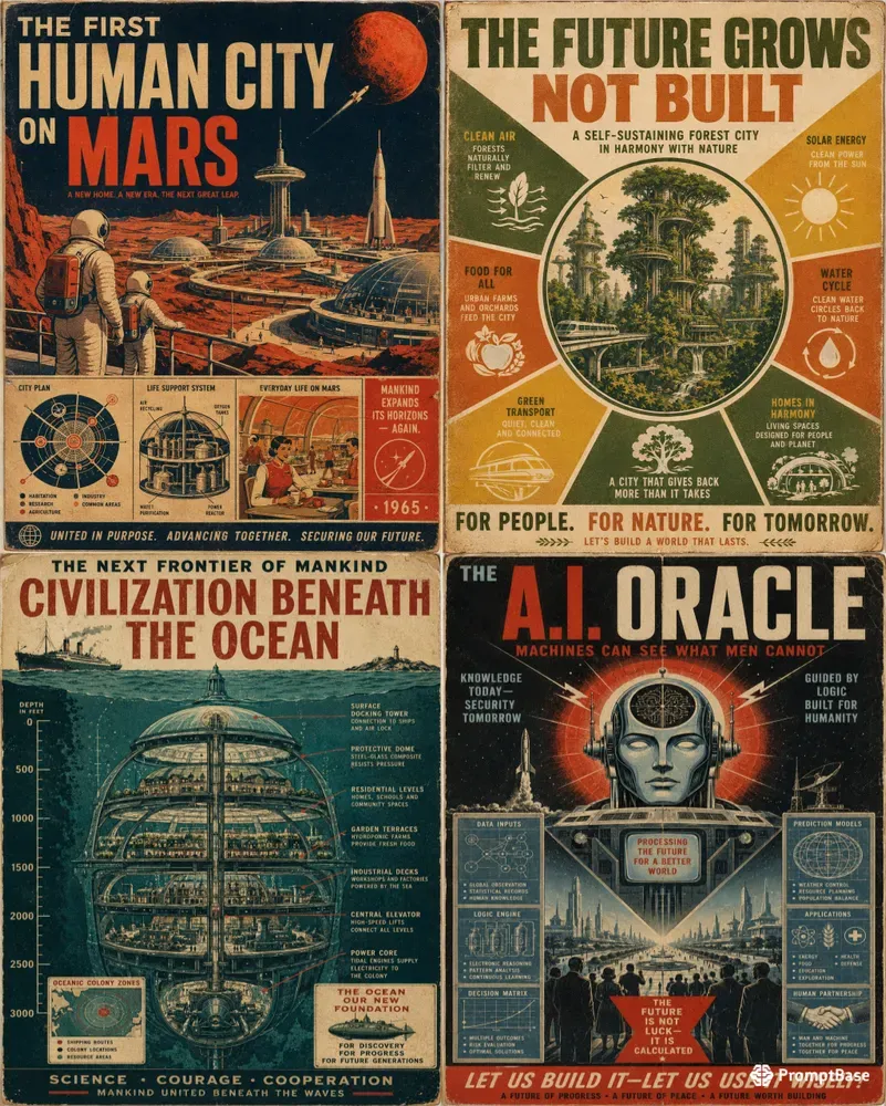 Retro Speculation Poster Systems