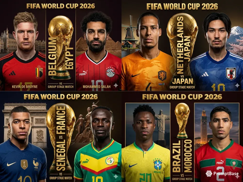 World Cup 2026 Posters