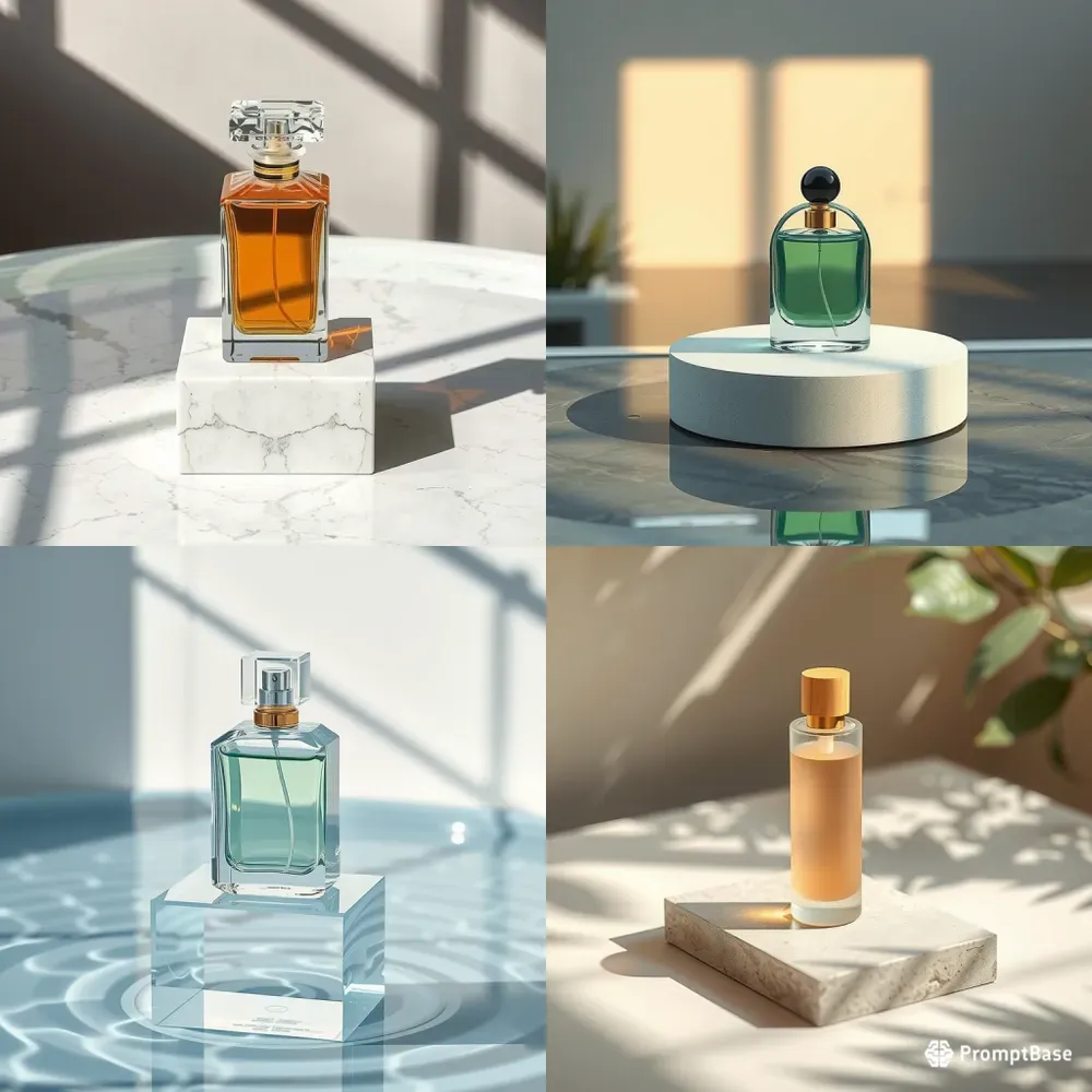 Luxury Perfume Mockups