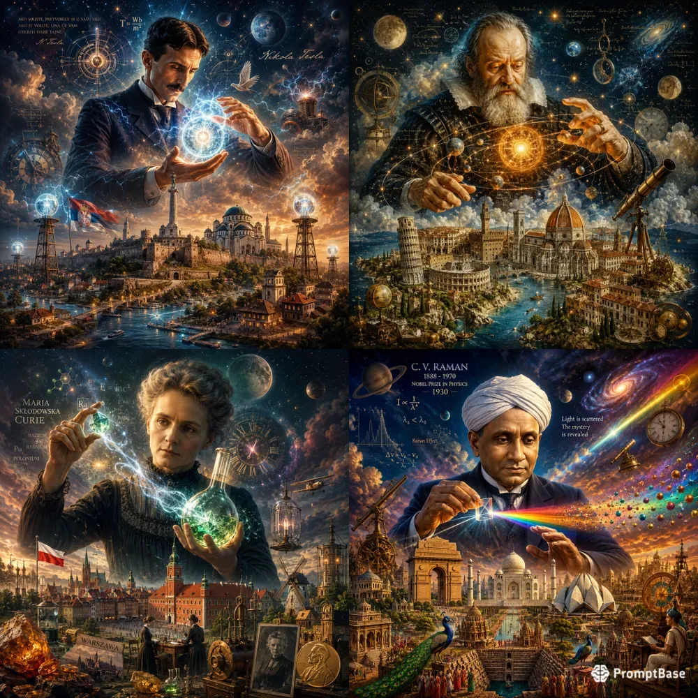 Legendary Scientist Universe Scenes