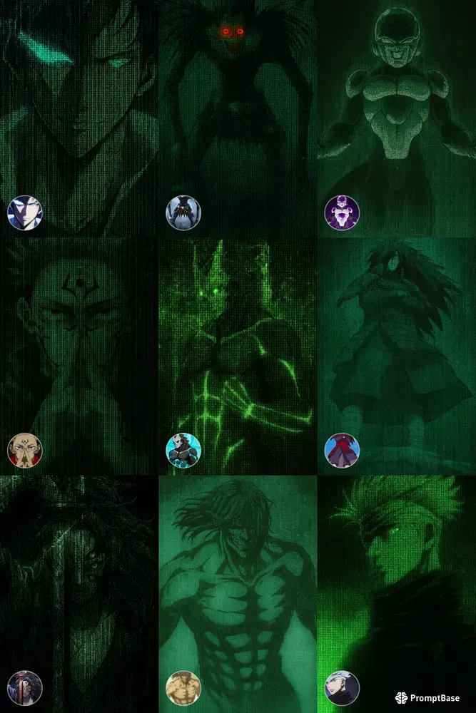 Matrix Code Portrait Fx Generators