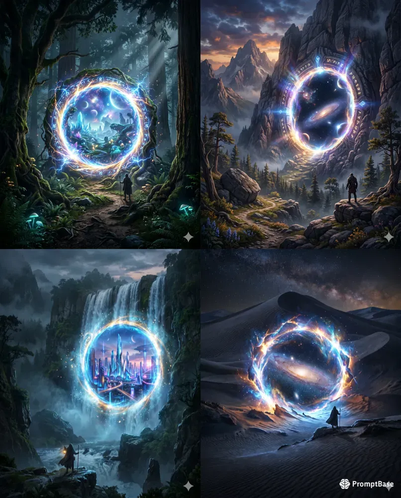 Mythic Nature Gateways Hidden Lights
