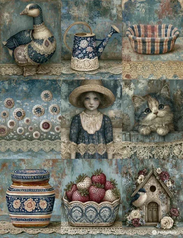 Vintage Summer Stories Pages