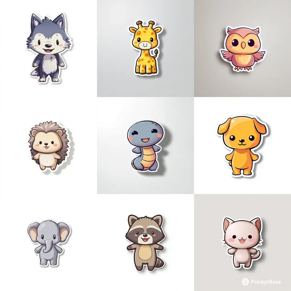 Kawaii Chibi Stickers