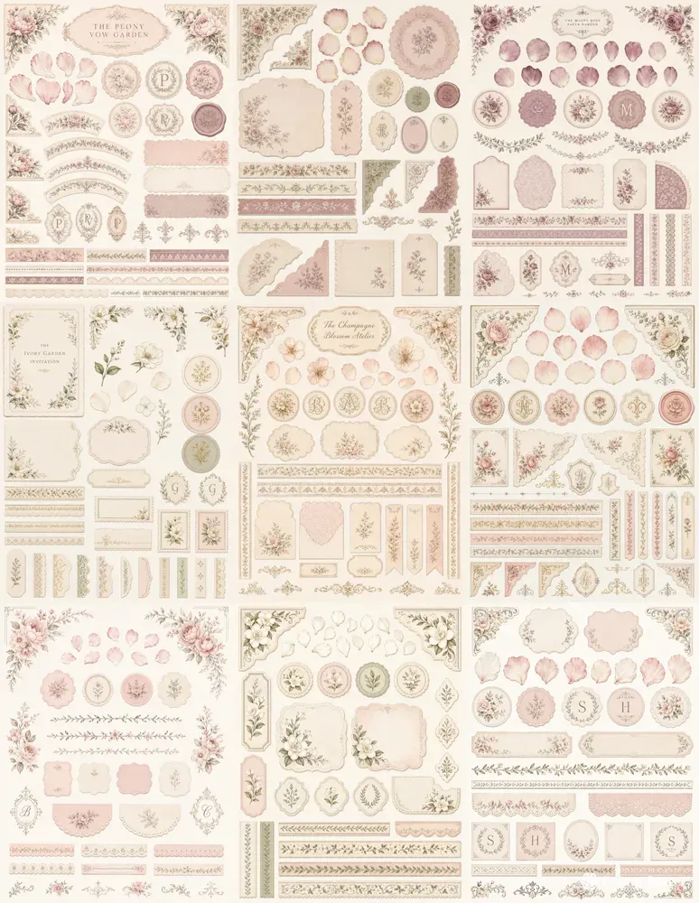 Wedding Botanical Ephemera