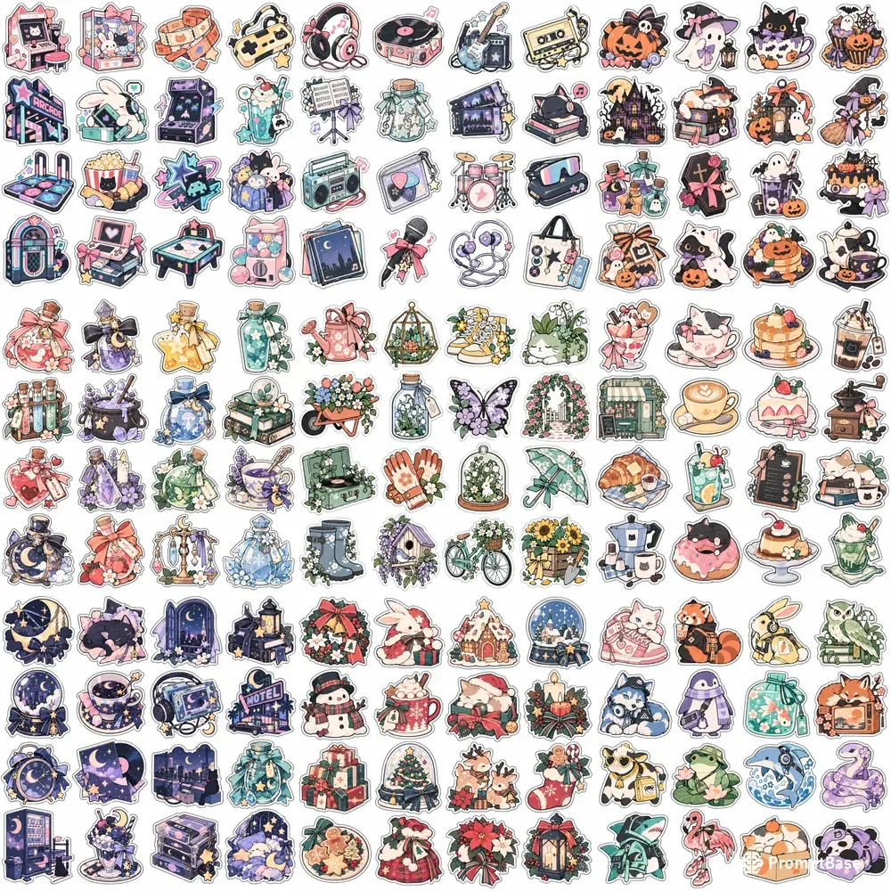 Pastel Pop Sticker Sheets