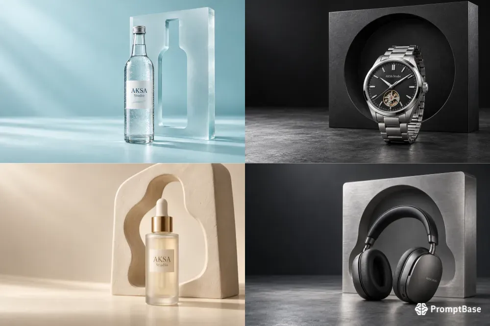Product Negative Space Sculptures