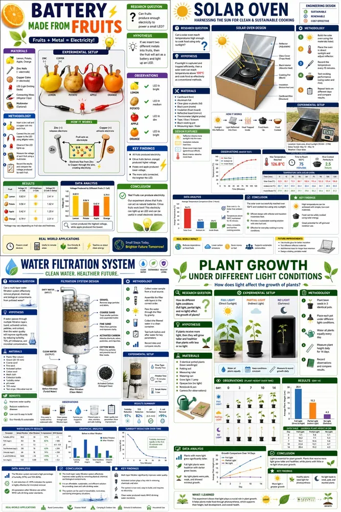 Science Fair Poster Generator Pro