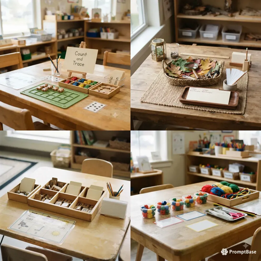Classroom Manipulative Station Photo Systems
