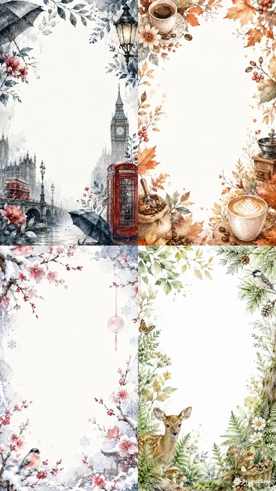 Watercolor Frame Generator