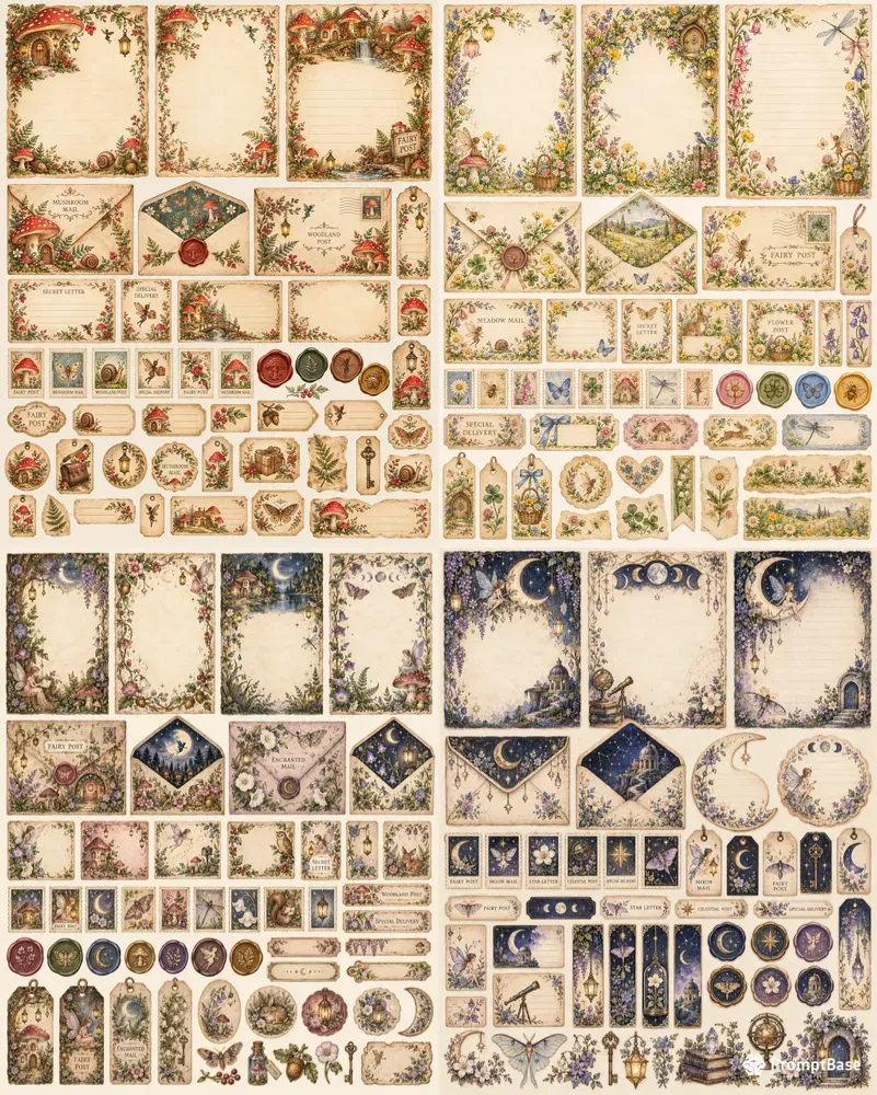 Enchanted Fairy Letters