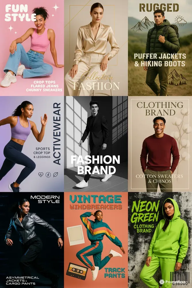 Modern Brand Modeling Blueprint Prompts