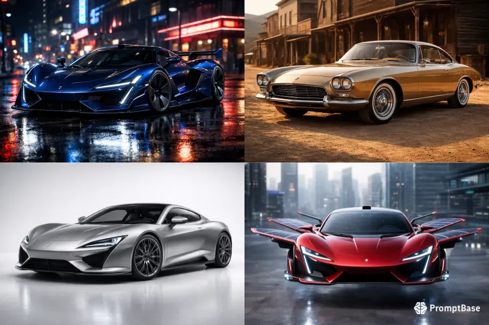 Ultrarealistic Car Photography Generator