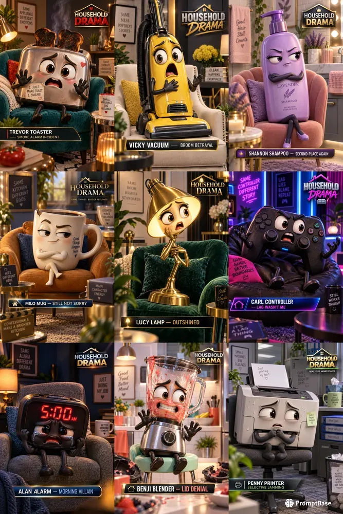 Object Reality Show Confessionals