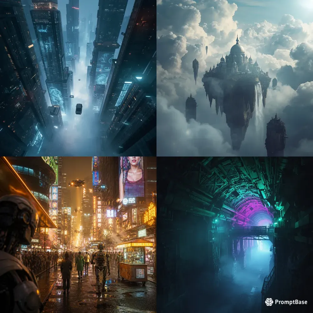 Futuristic City Photography