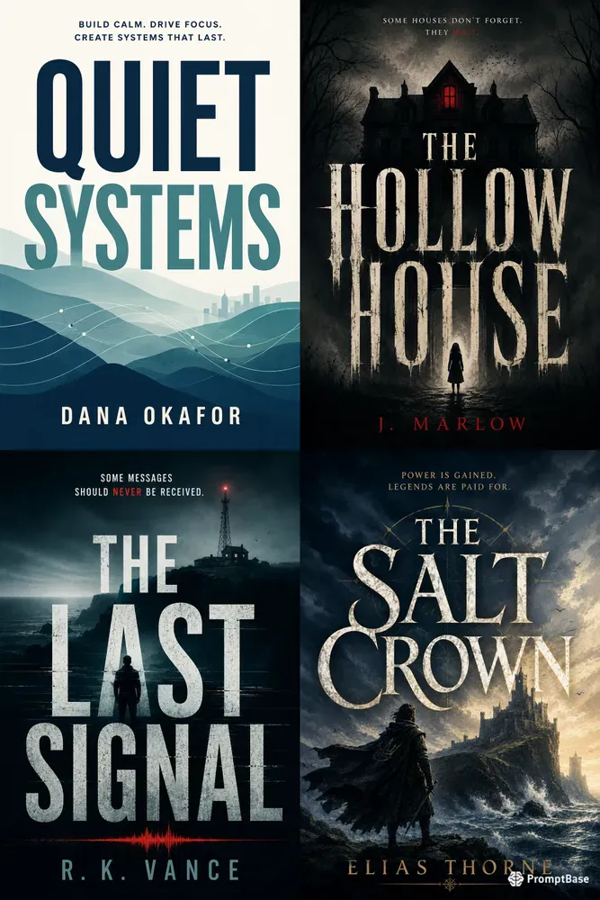 Book Cover Generator For Any Genre