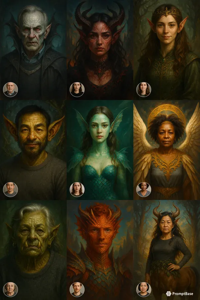 Mythical Creature Portrait Makers