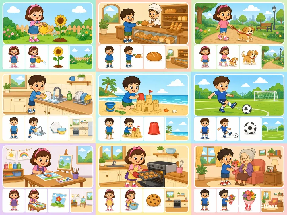Advanced Speech Delay Flashcards For Kids